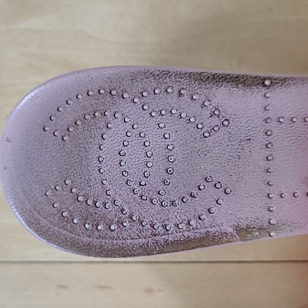 Authentic chanel wooden heel sandal size 8 - Picture 10 of 11